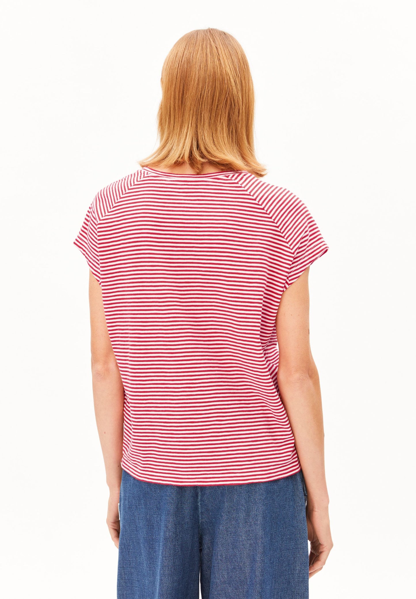 SLUB JERSEY STRIPE T-SHIRT