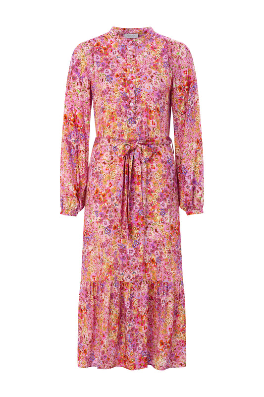 Printed Midi Dress