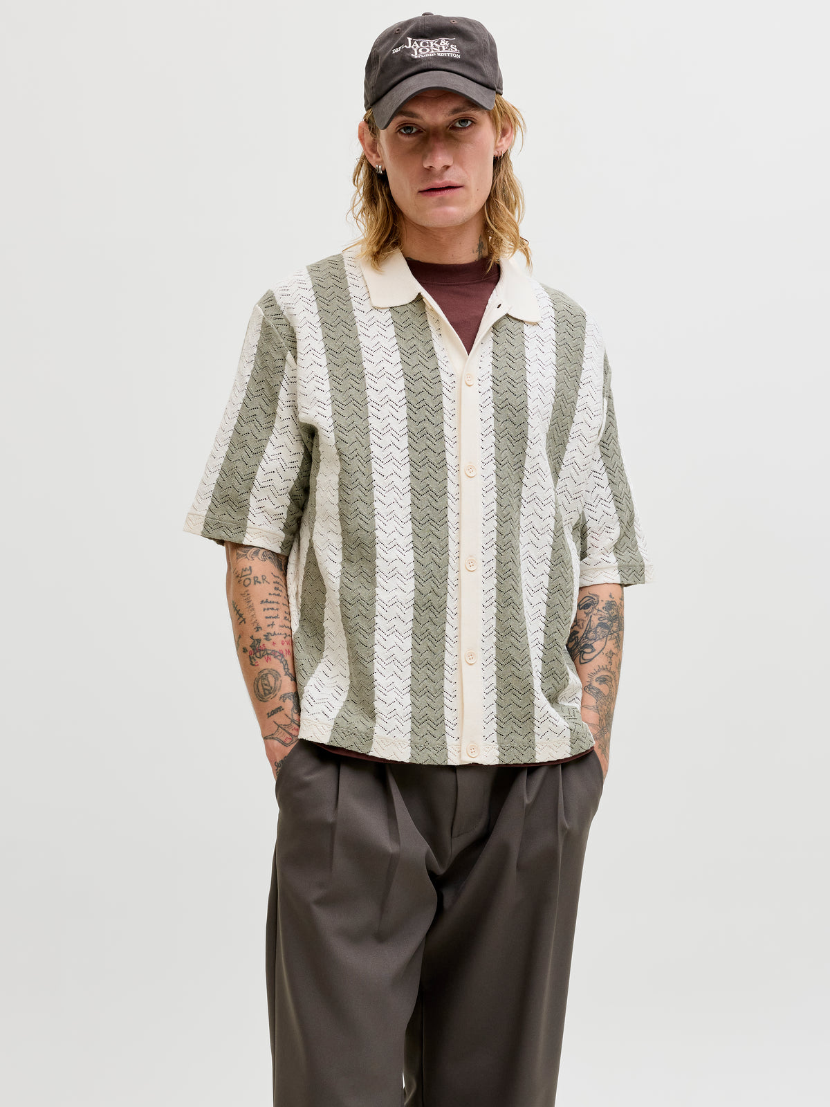 JORTYLER KNIT SS POLO SN