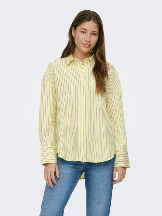 ONLOREGON ALVA LS REG SHIRT NOOS WVN