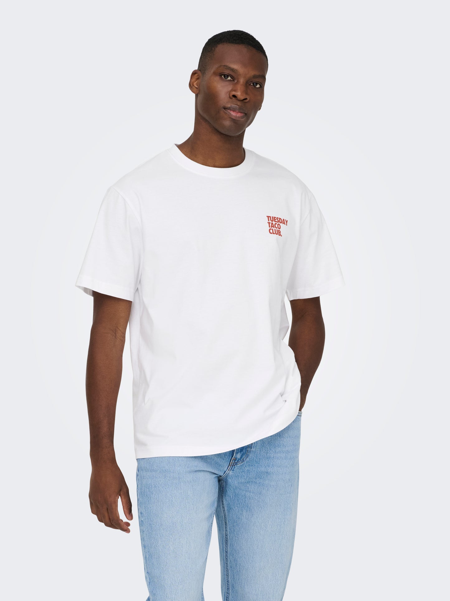 ONSFRED LIFE FOODIE RLX SS TEE
