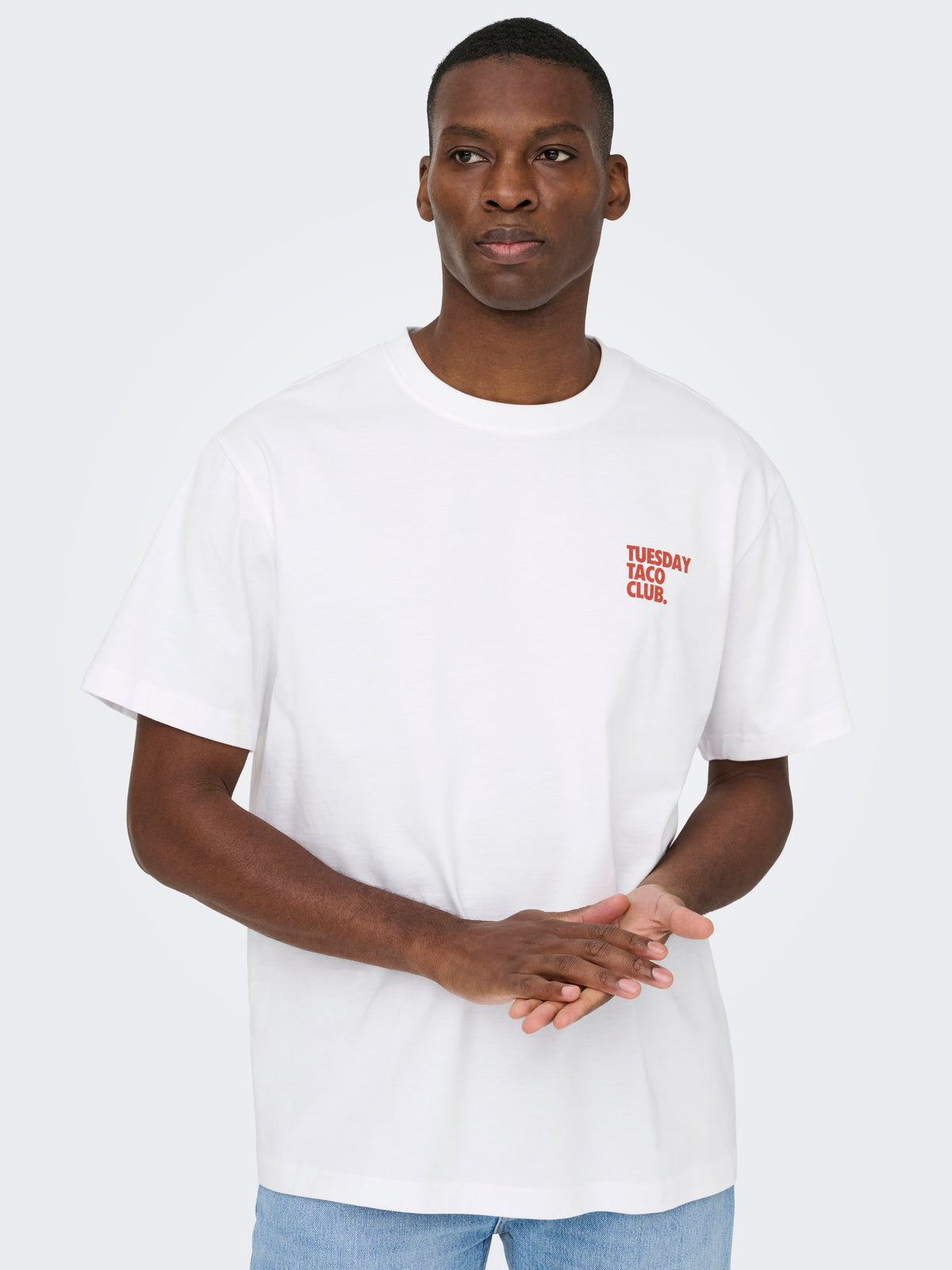 ONSFRED LIFE FOODIE RLX SS TEE