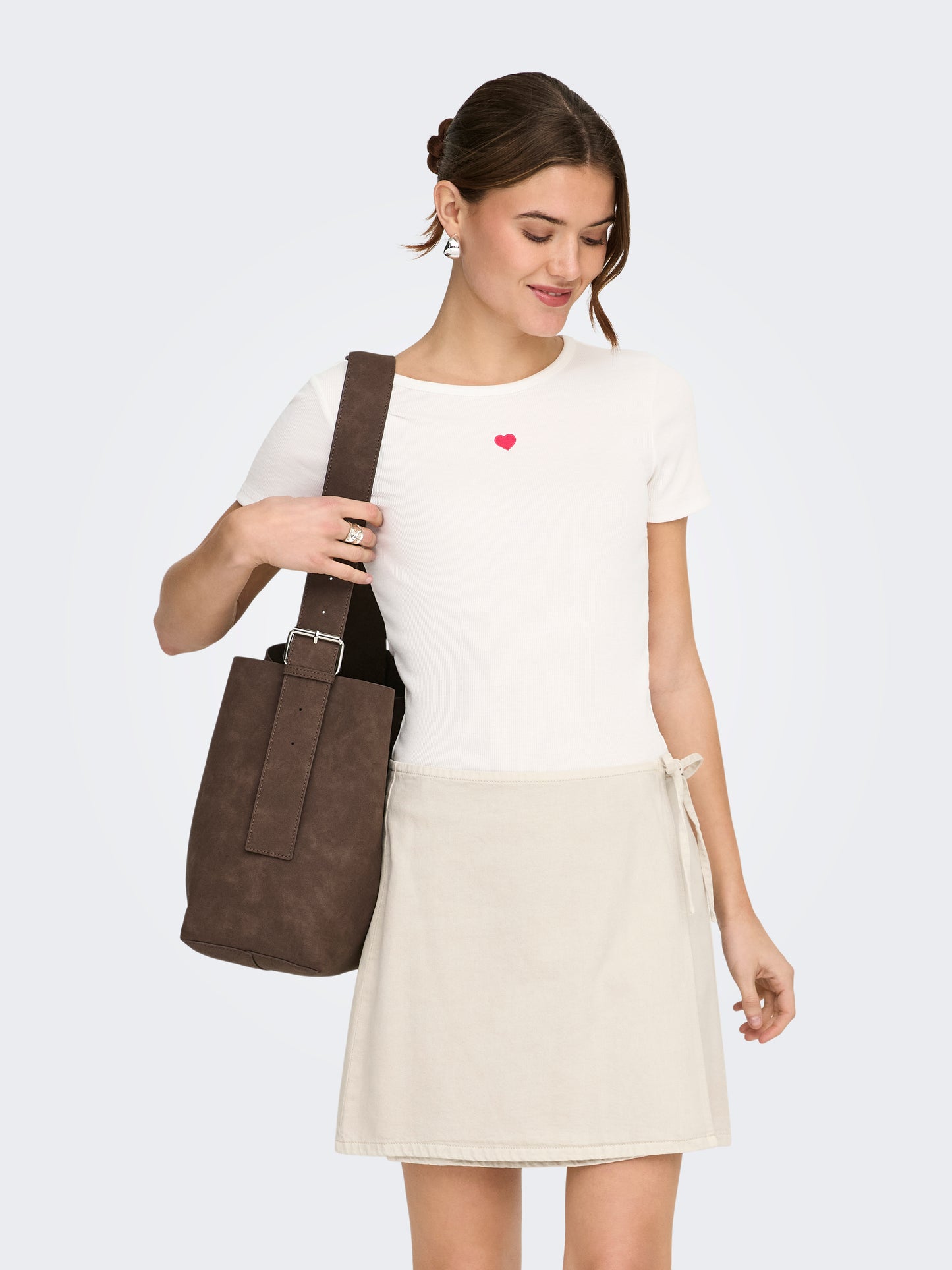 ONLELVA JUNE EMB S/S TEE JRS NOOS