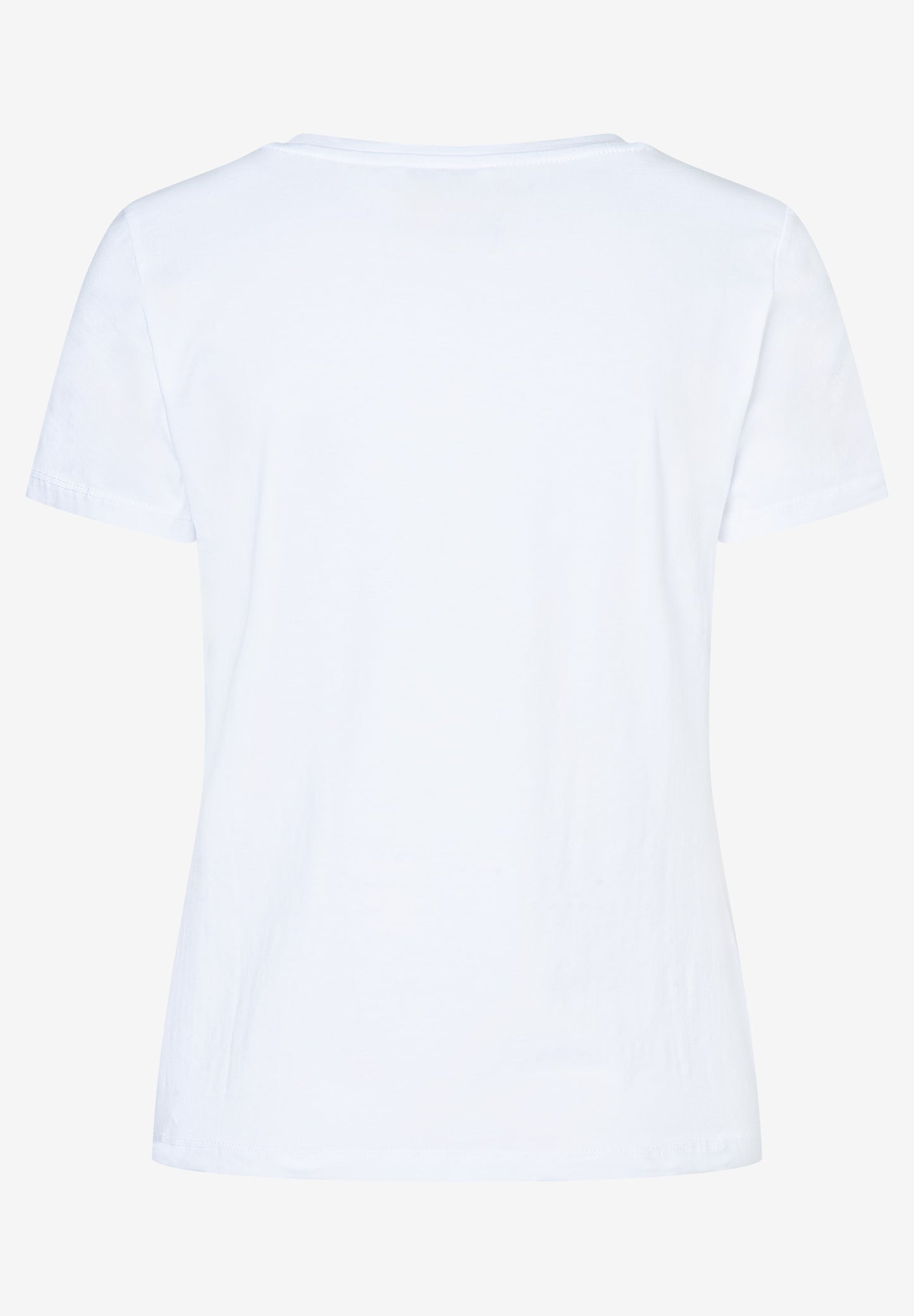 T-Shirt mit Perlenschriftzug