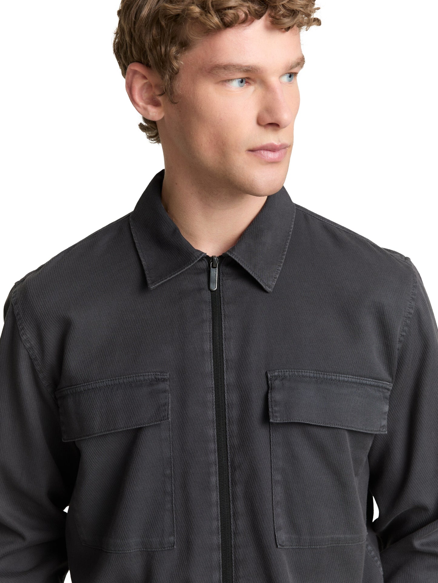 Overshirt mit Reißverschluss