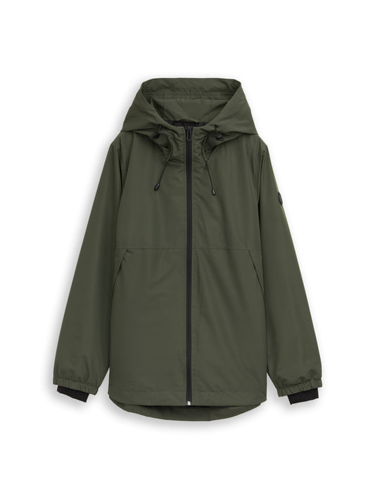 Funktionsjacke mit Kapuze