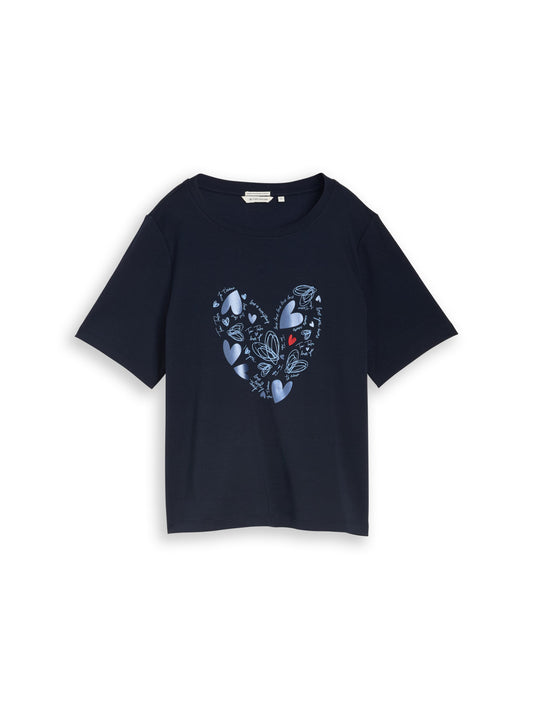 T-Shirt aus Baumwolle