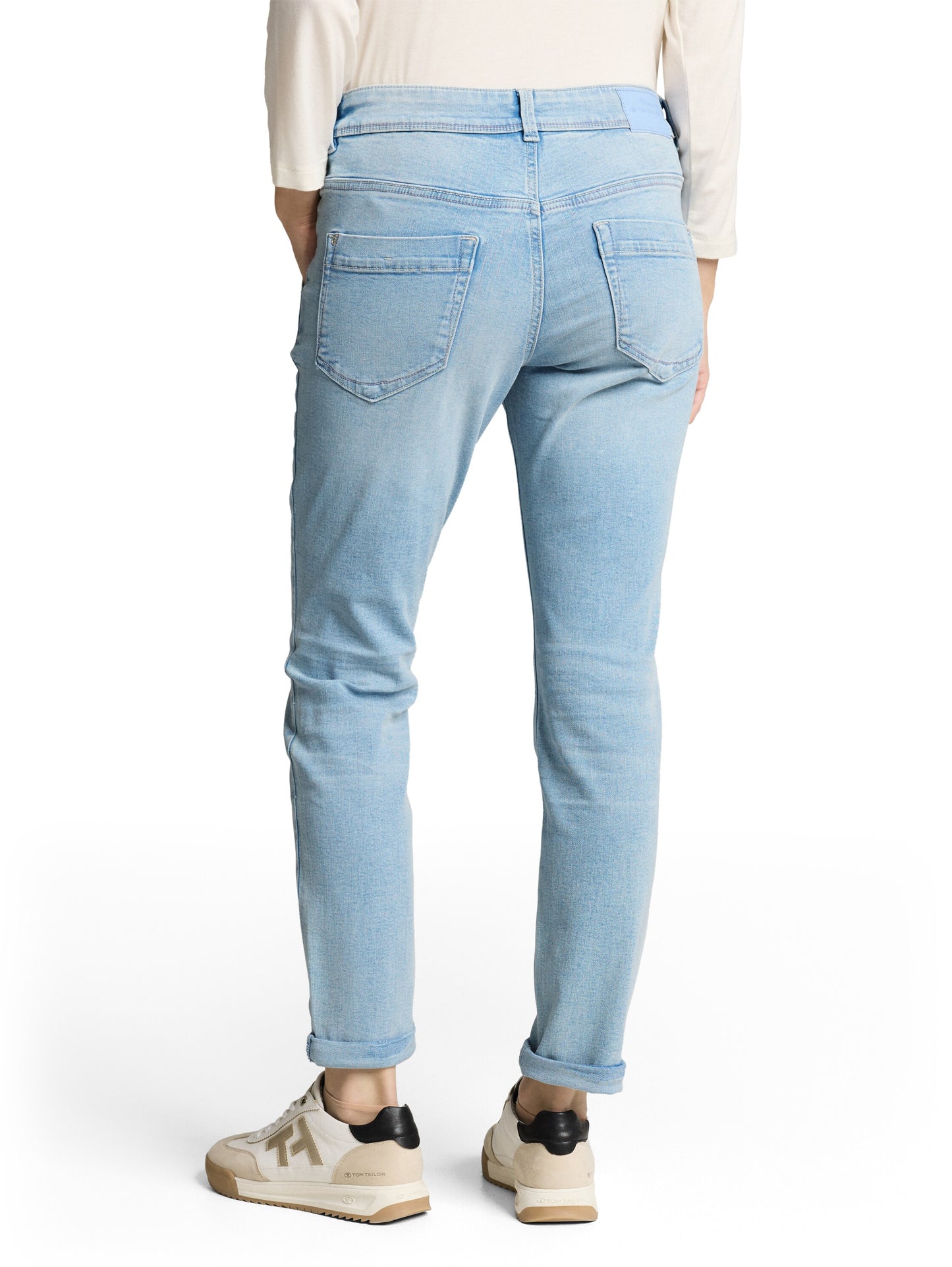 TTMAYA TAPERED Stretch Jeans mit Kordelzug