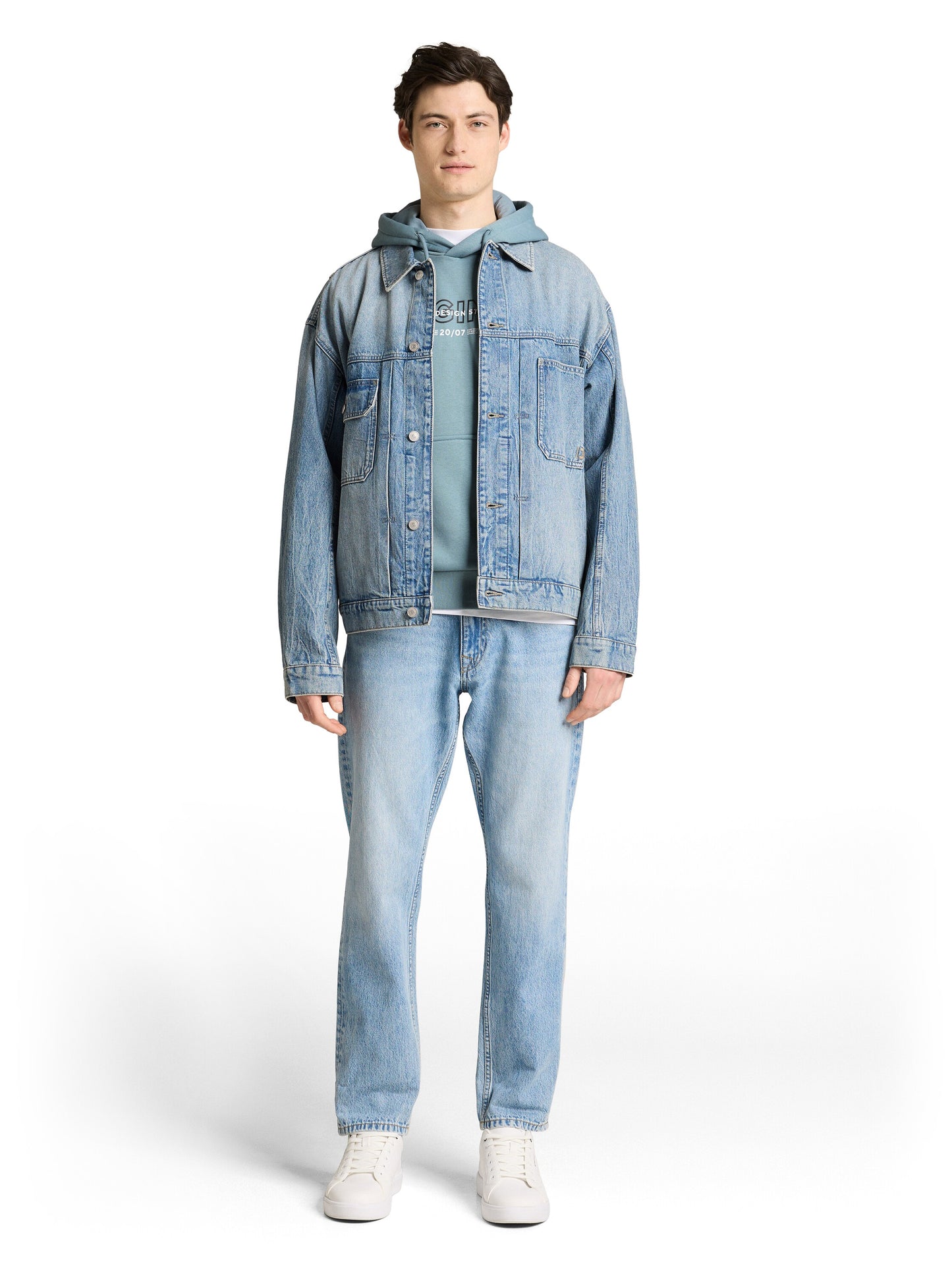 Hoodie Sweatshirt mit Print