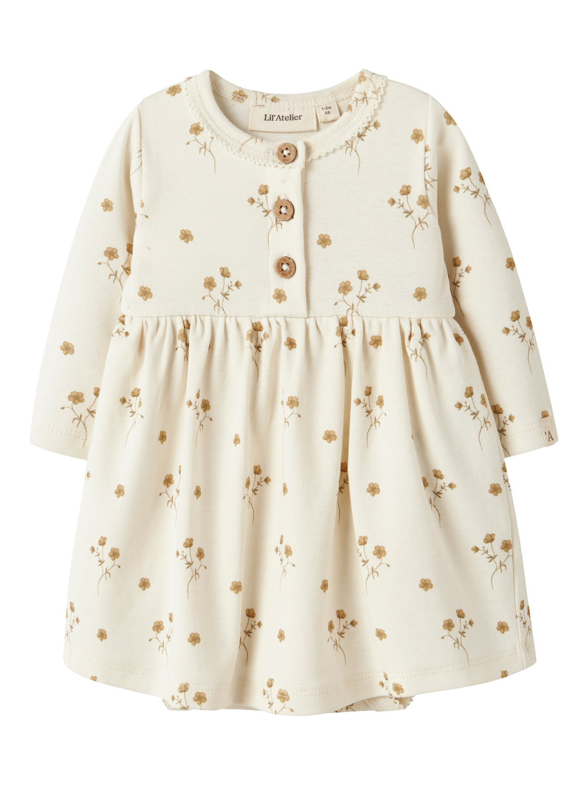 NBFLAYO SIF LS BODY DRESS LIL