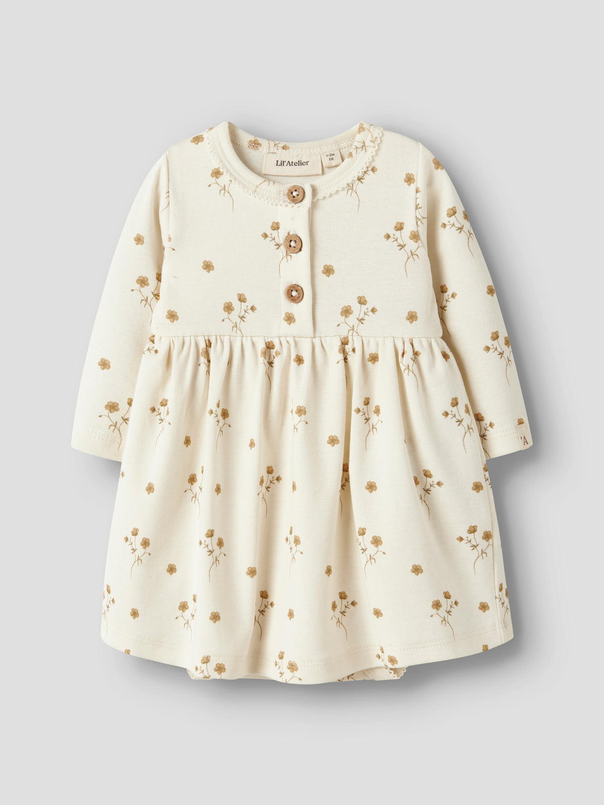 NBFLAYO SIF LS BODY DRESS LIL