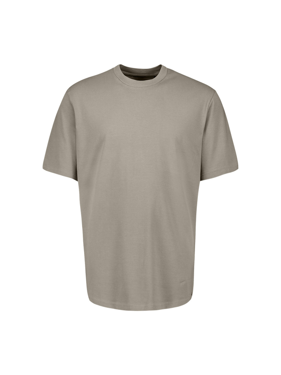 T-Shirt Crewneck Solid Basic Stretch