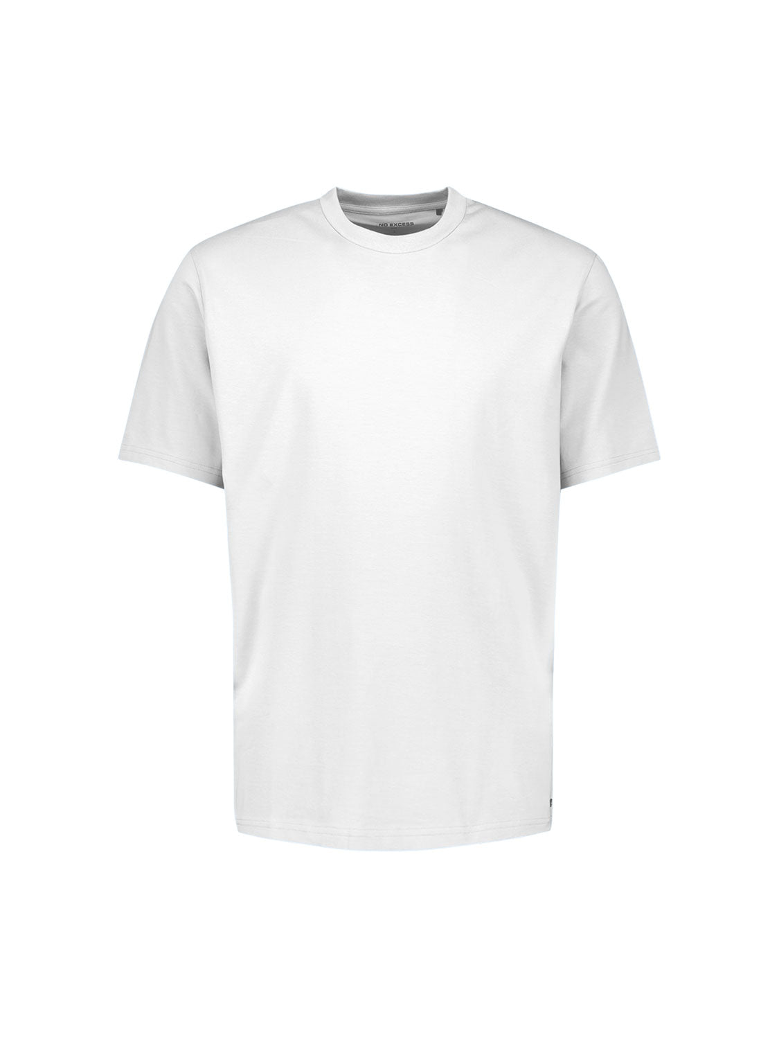 T-Shirt Crewneck Solid Basic Stretch