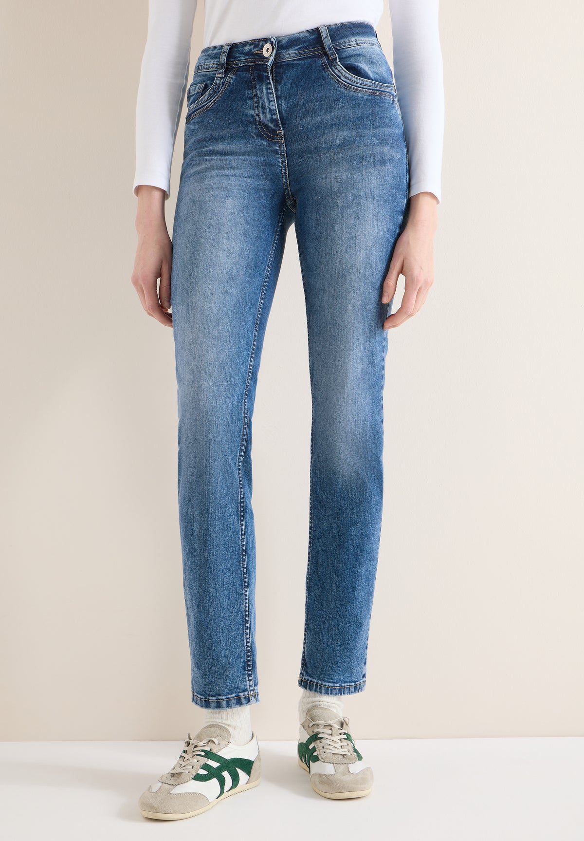 Straight Leg Jeans