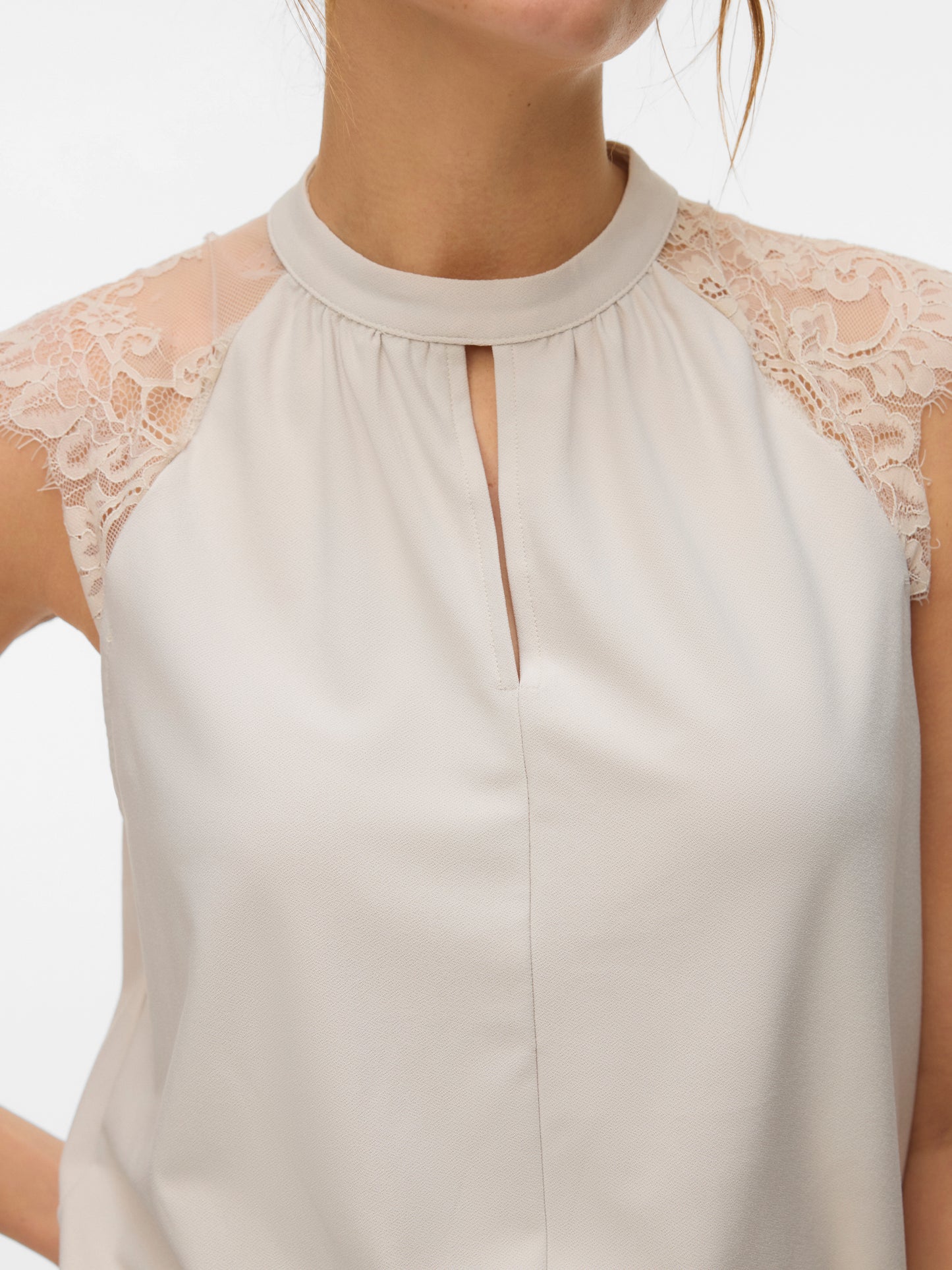 VMMILLA SL LACE TEE NOOS