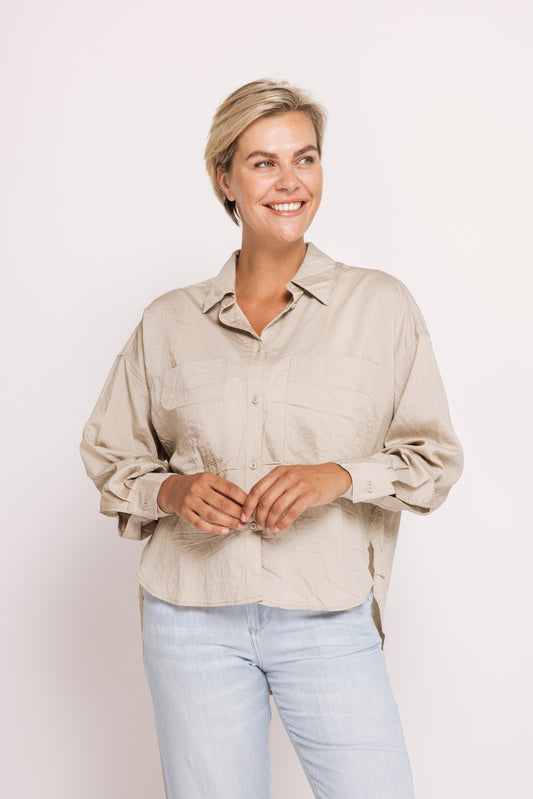 Zhrill Blusen 1/1 Arm F173 green