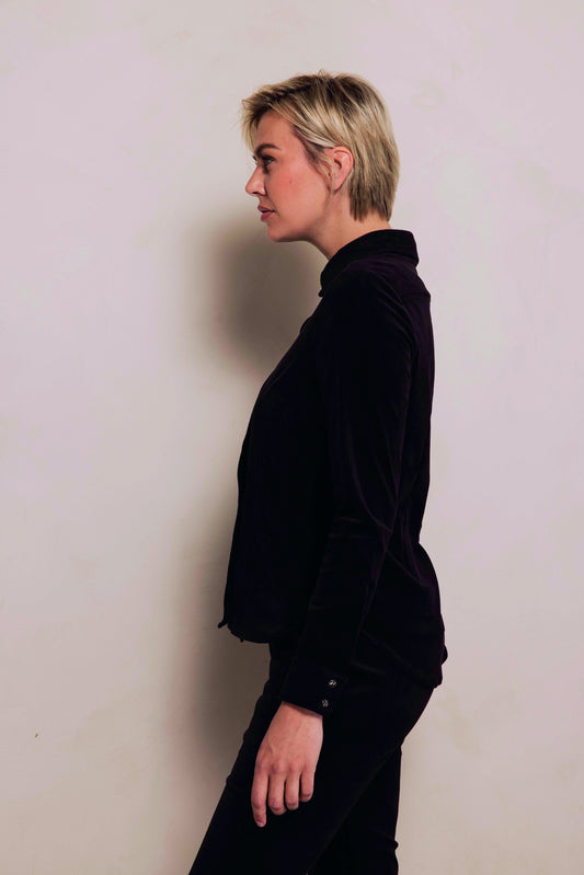 Zhrill Blusen 1/1 Arm Fblack