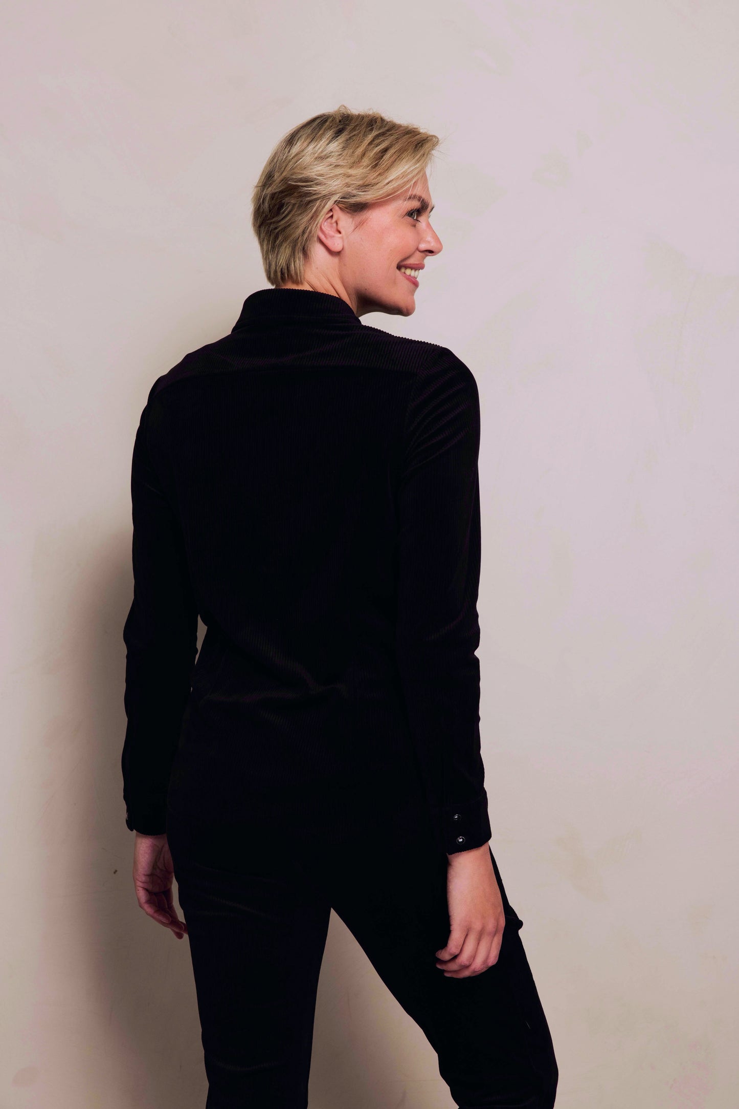 Zhrill Blusen 1/1 Arm Fblack