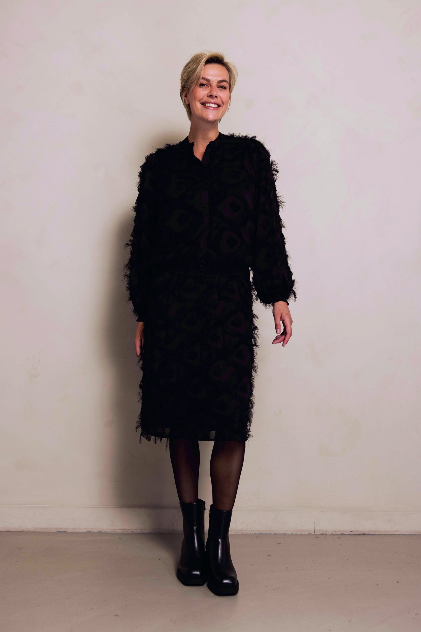 Zhrill Blusen 1/1 Arm F117 black