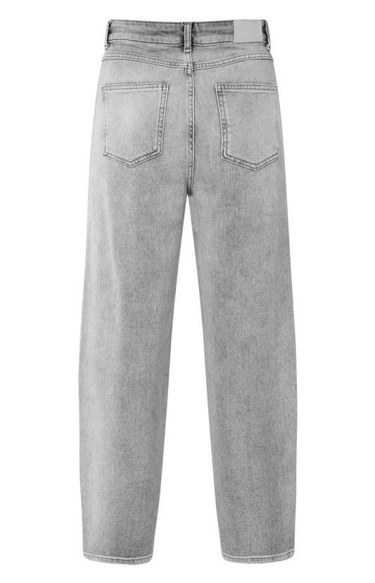 Jeans mit lockerer Passform, LIGHT GREY DENIM