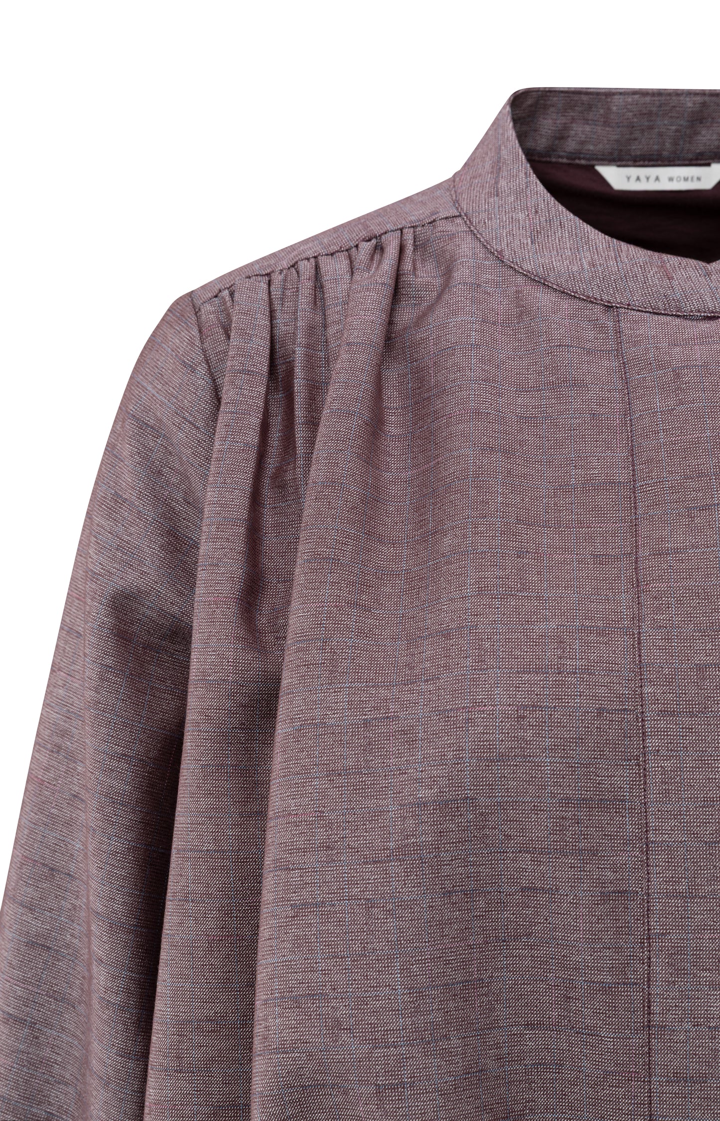 Ballonf?rmige Blusenjacke, FUDGE PURPLE DESSIN