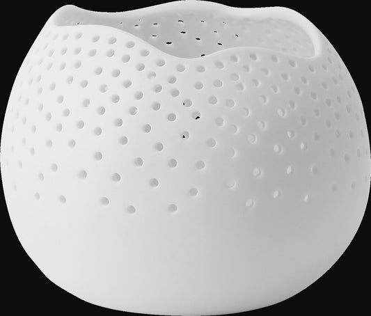 Wunderwelt Teelicht Lochmuster D.8,5cm H.6,7cm,