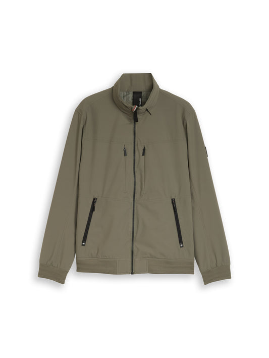 Blouson Jacke mit verstaubarer Kapuze