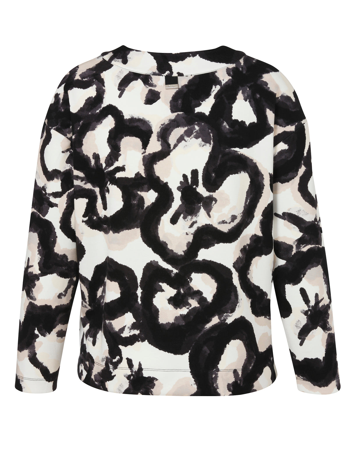Sweatshirt V-Ausschnitt 1/1 Arm Druck