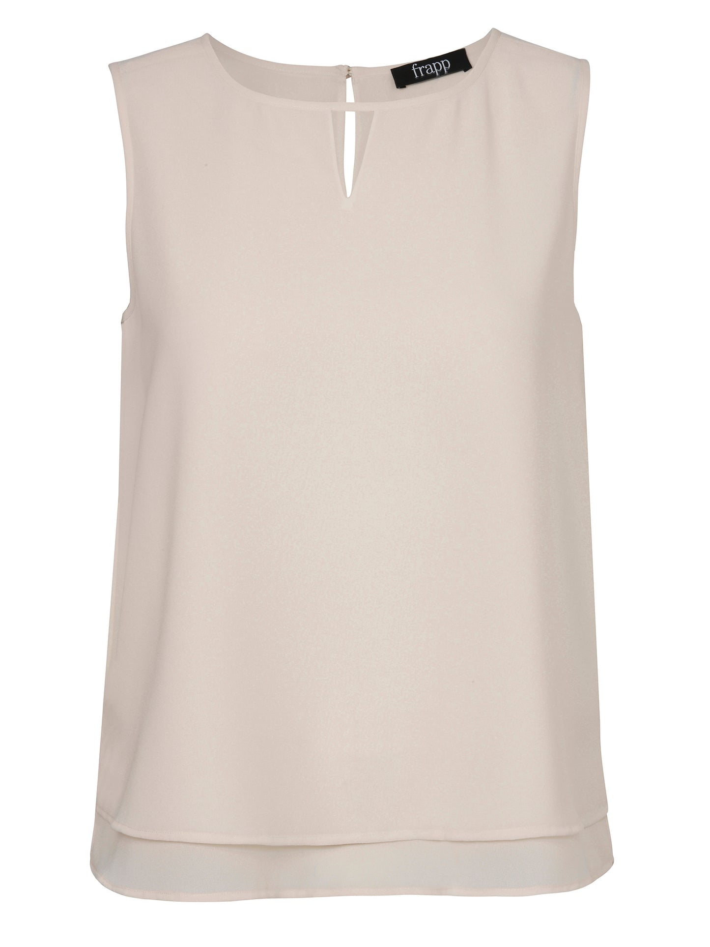 Bluse Rundhals ohne Arm