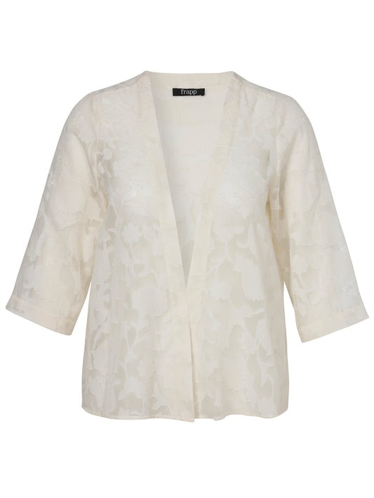 Jacke Schalkragen 3/4 Arm  offen