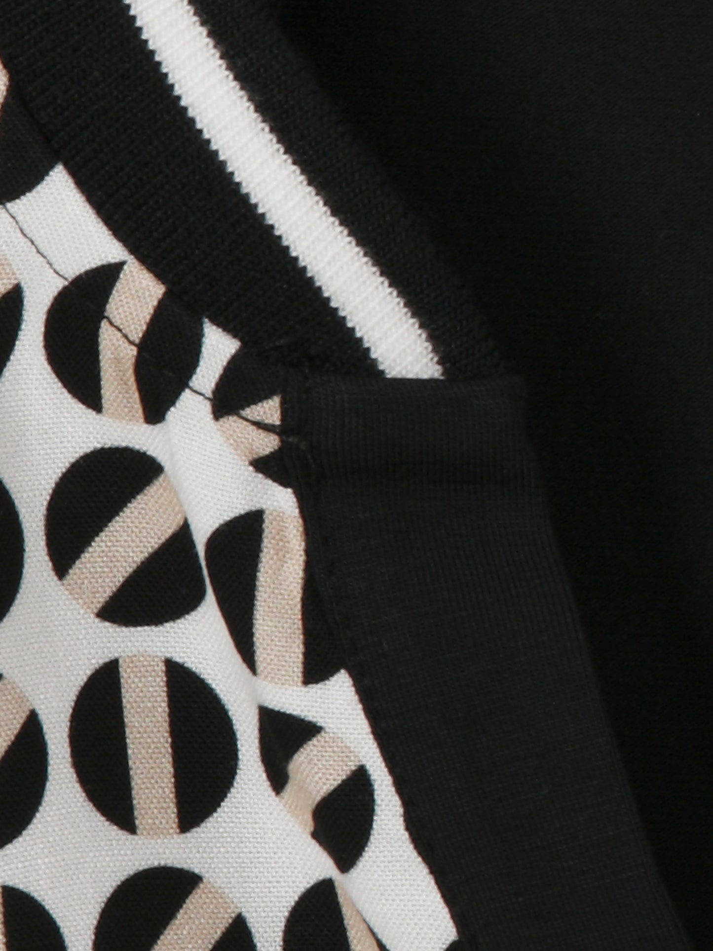 Bluse V-Ausschnitt ohne Arm Druck