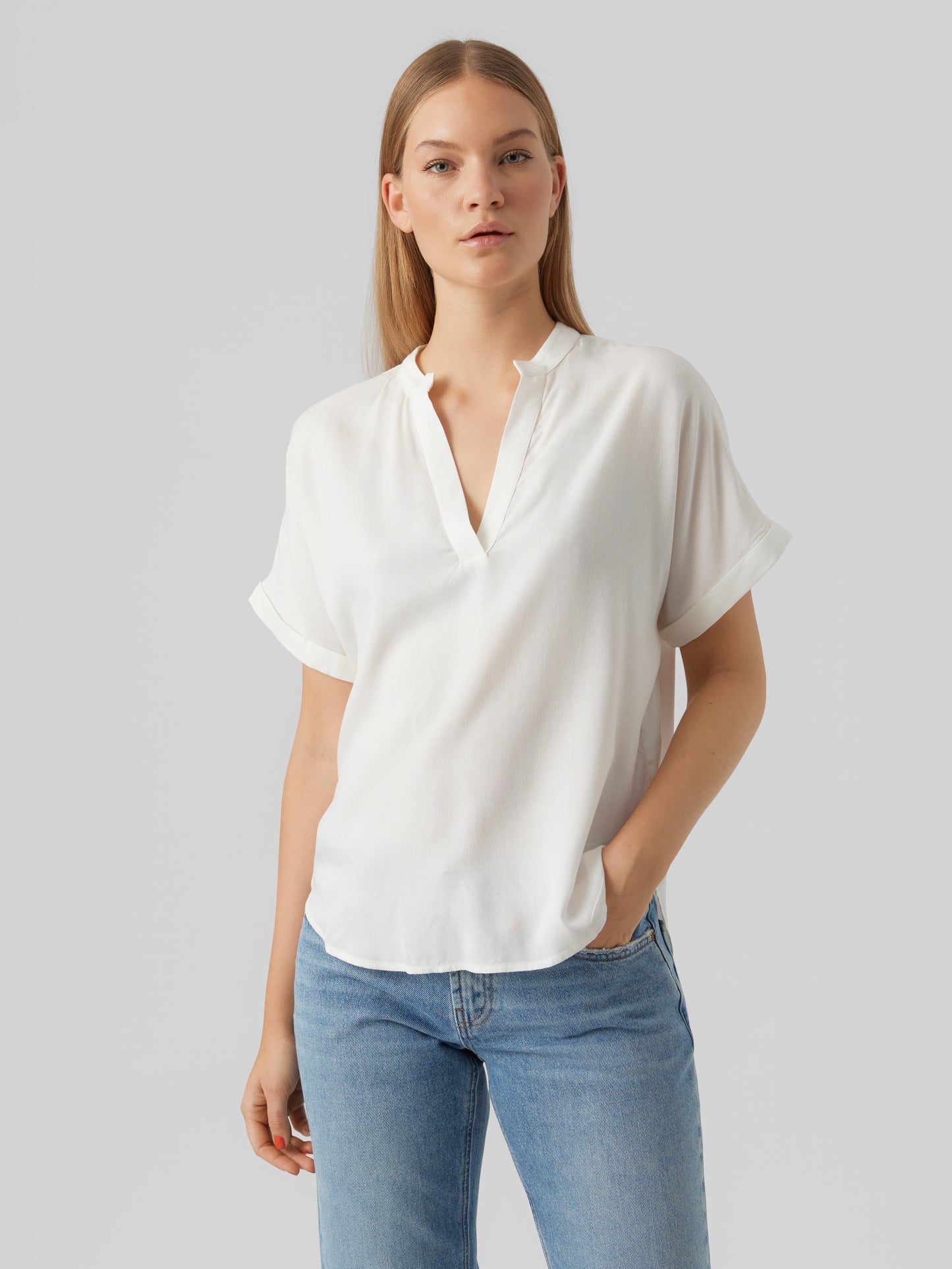 VMBEAUTY SS TOP WVN NOOS