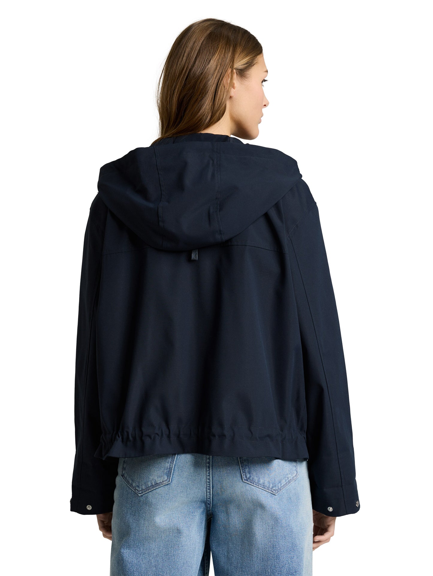 Ultralight Short Parka aus wasserabweisendem Material