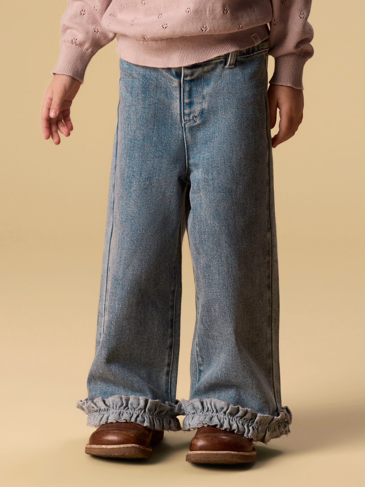 NMFDAMLA WIDE ANCEL JEANS 5566-DX LIL
