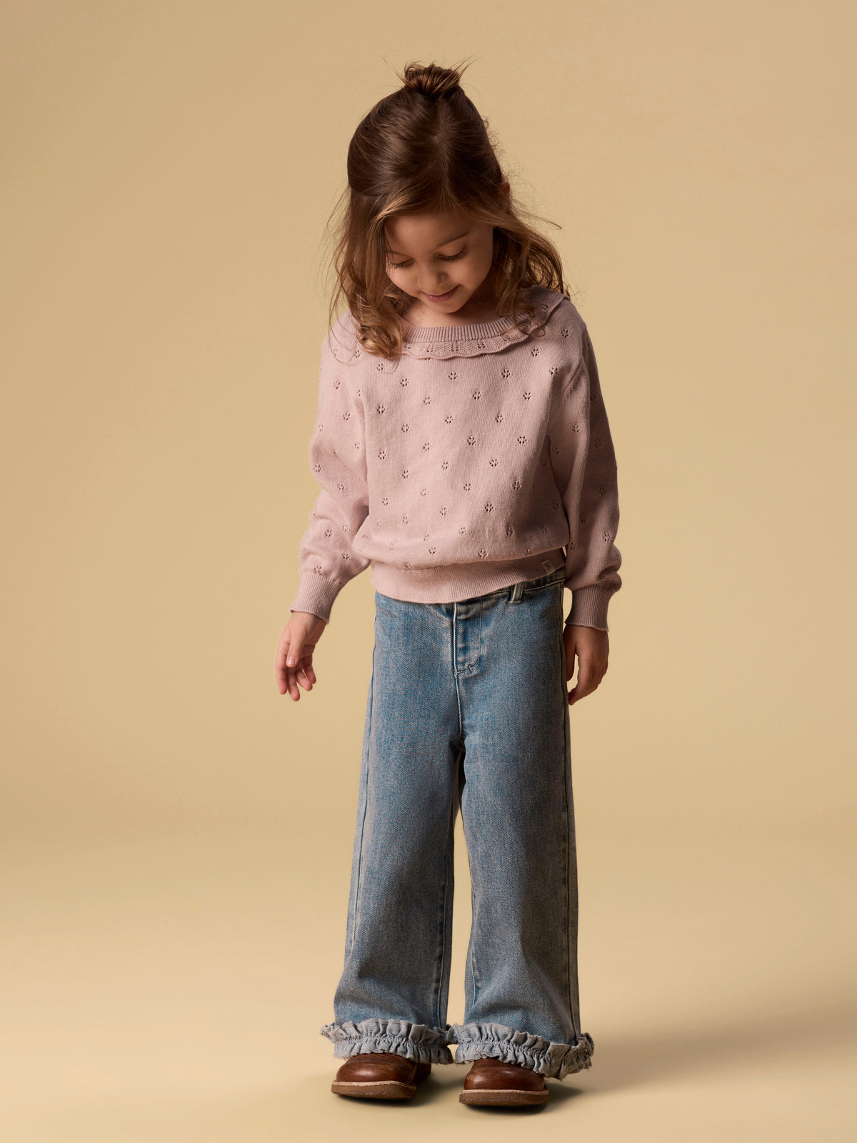 NMFDAMLA WIDE ANCEL JEANS 5566-DX LIL