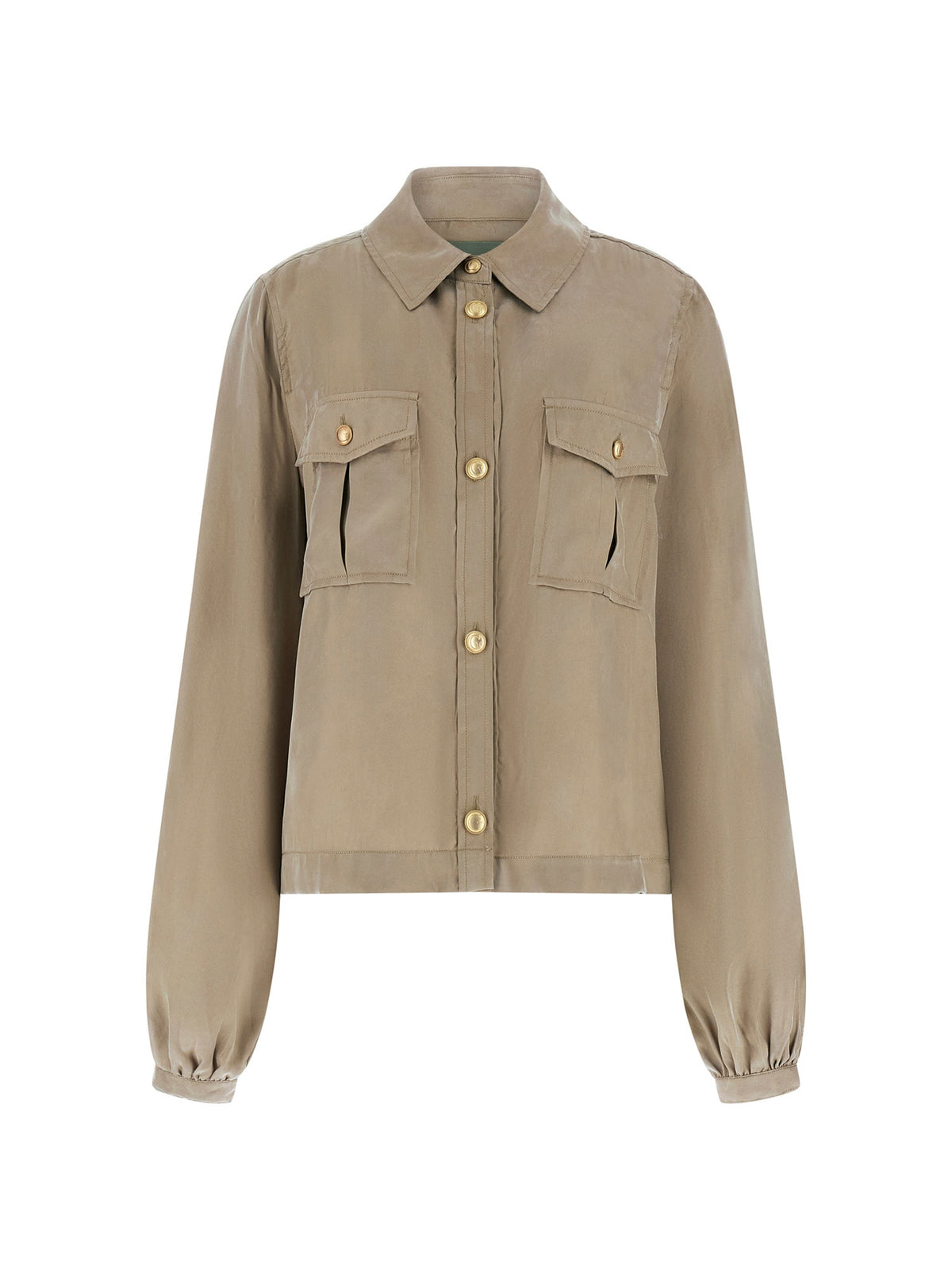DALIA FLUID CROP SHIRT