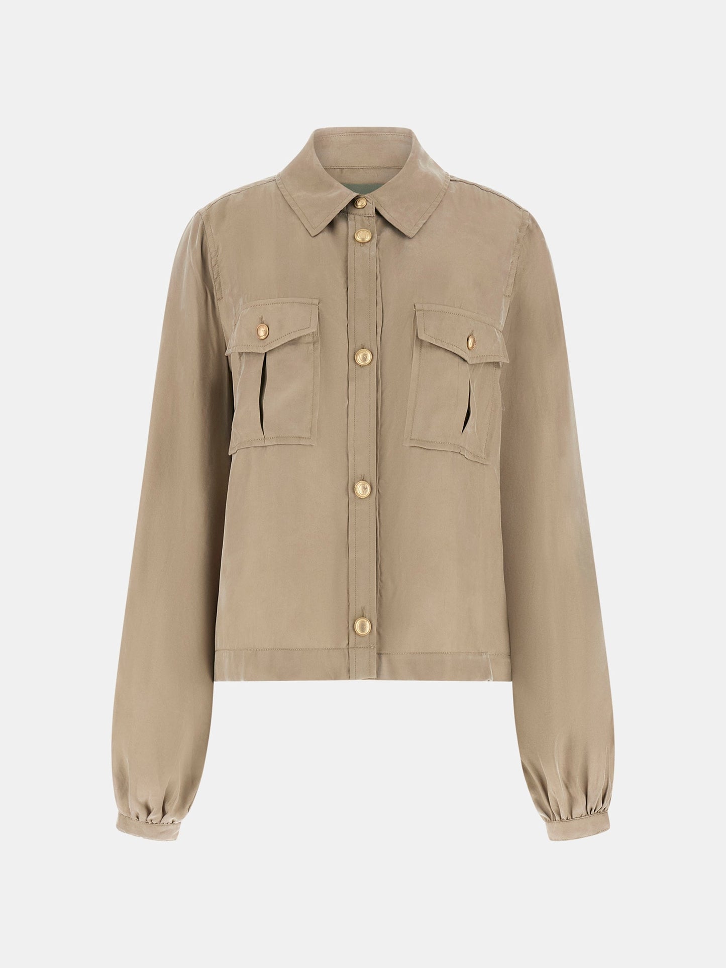 DALIA FLUID CROP SHIRT