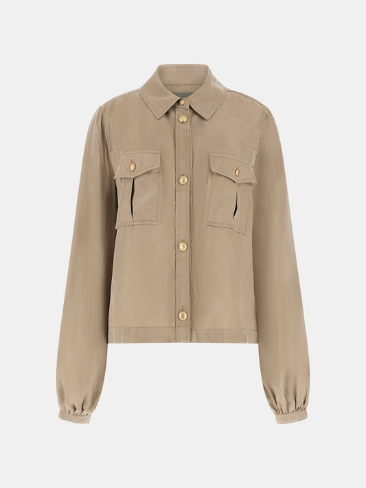 DALIA FLUID CROP SHIRT