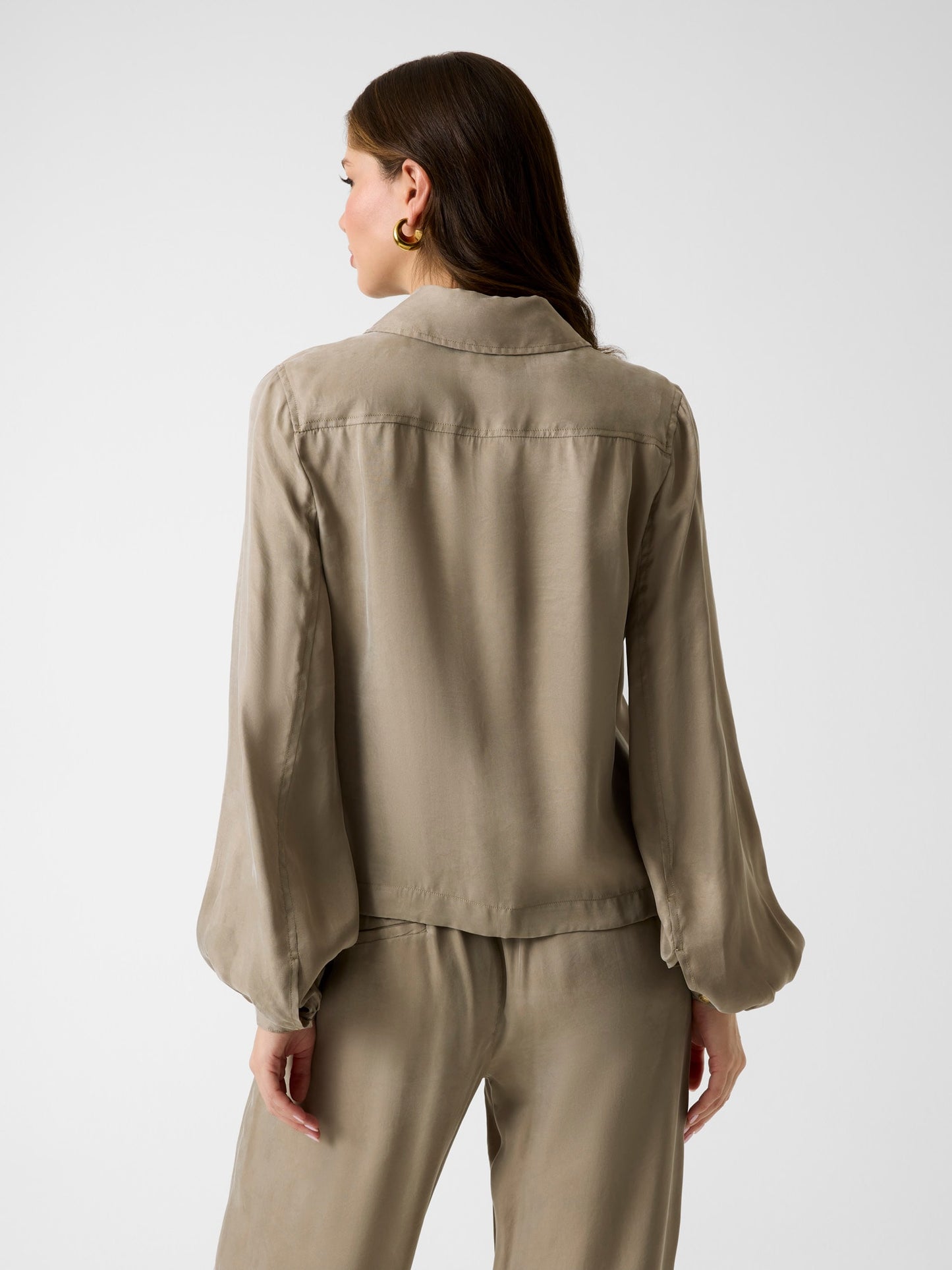 DALIA FLUID CROP SHIRT