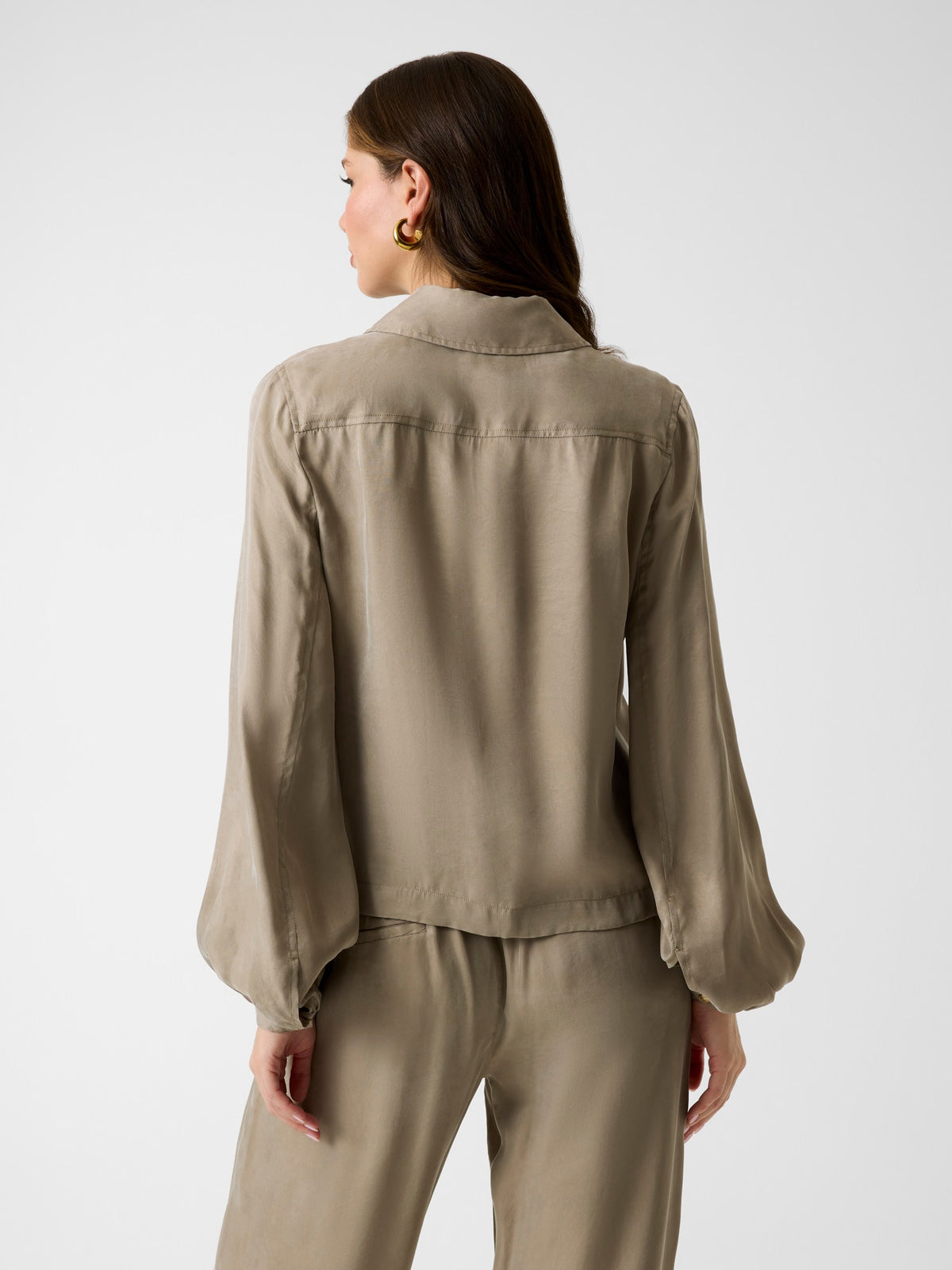 DALIA FLUID CROP SHIRT