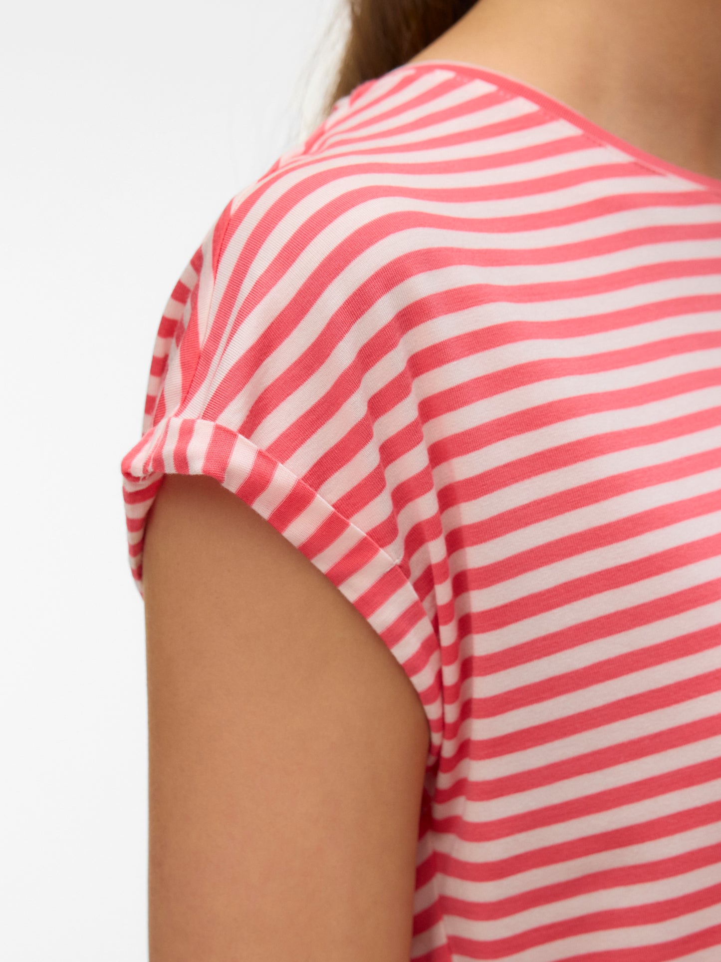 VMAVA SS TOP STRIPE JRS NOOS