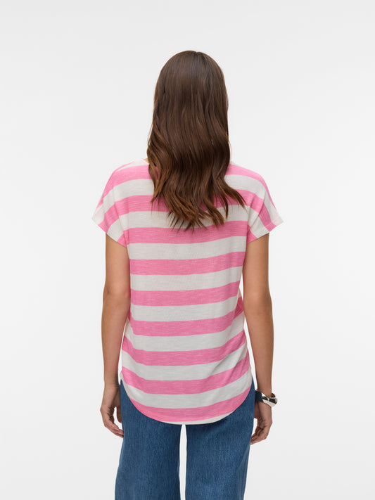 VMWIDE STRIPE SL TOP JRS NOOS