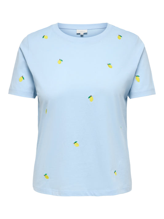 CARKETTY S/S O-NECK TOP JRS NOOS