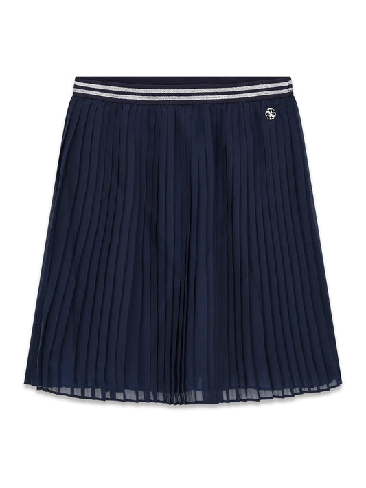 CHIFFON PLEATED SKIRT