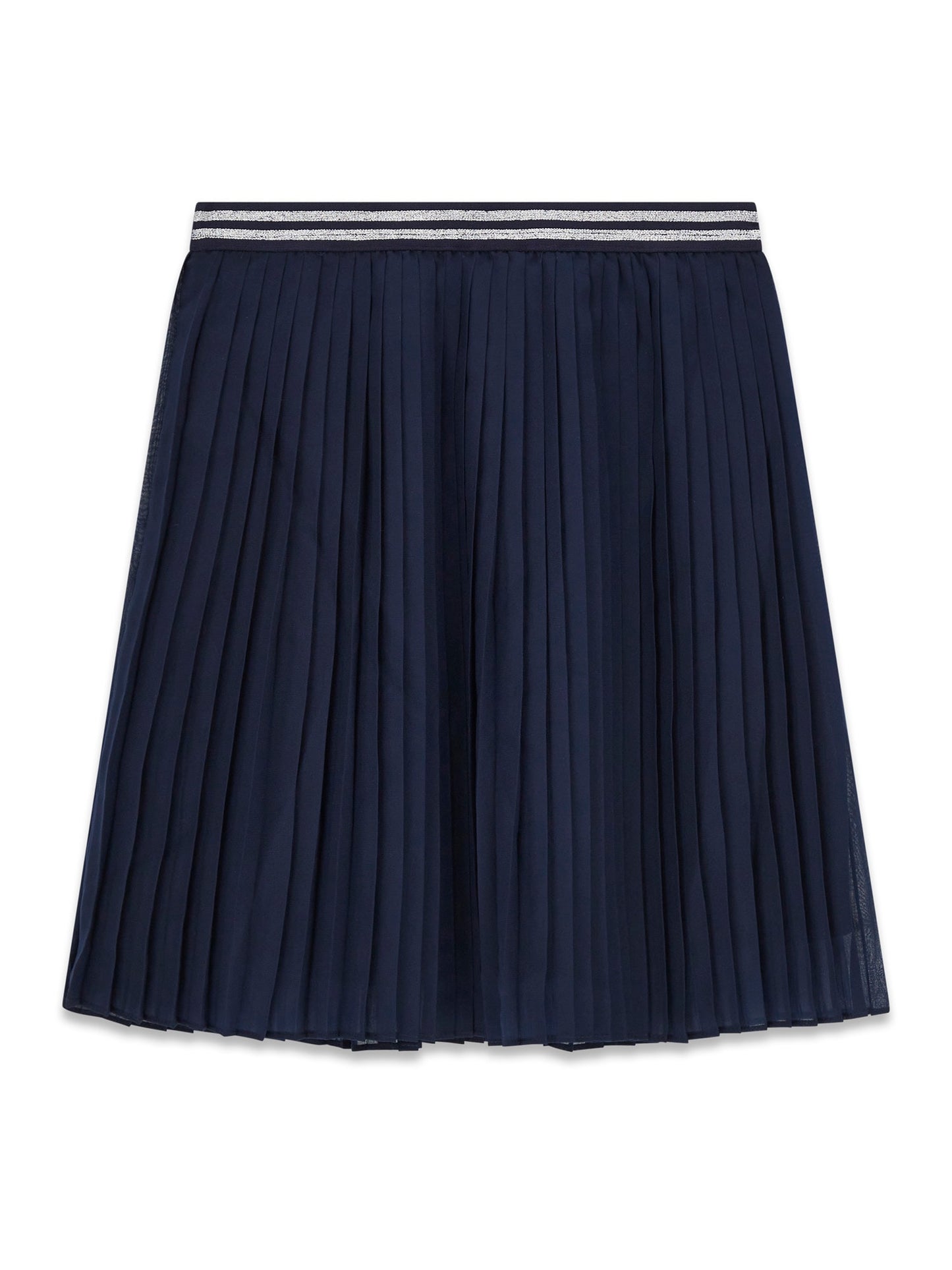 CHIFFON PLEATED SKIRT