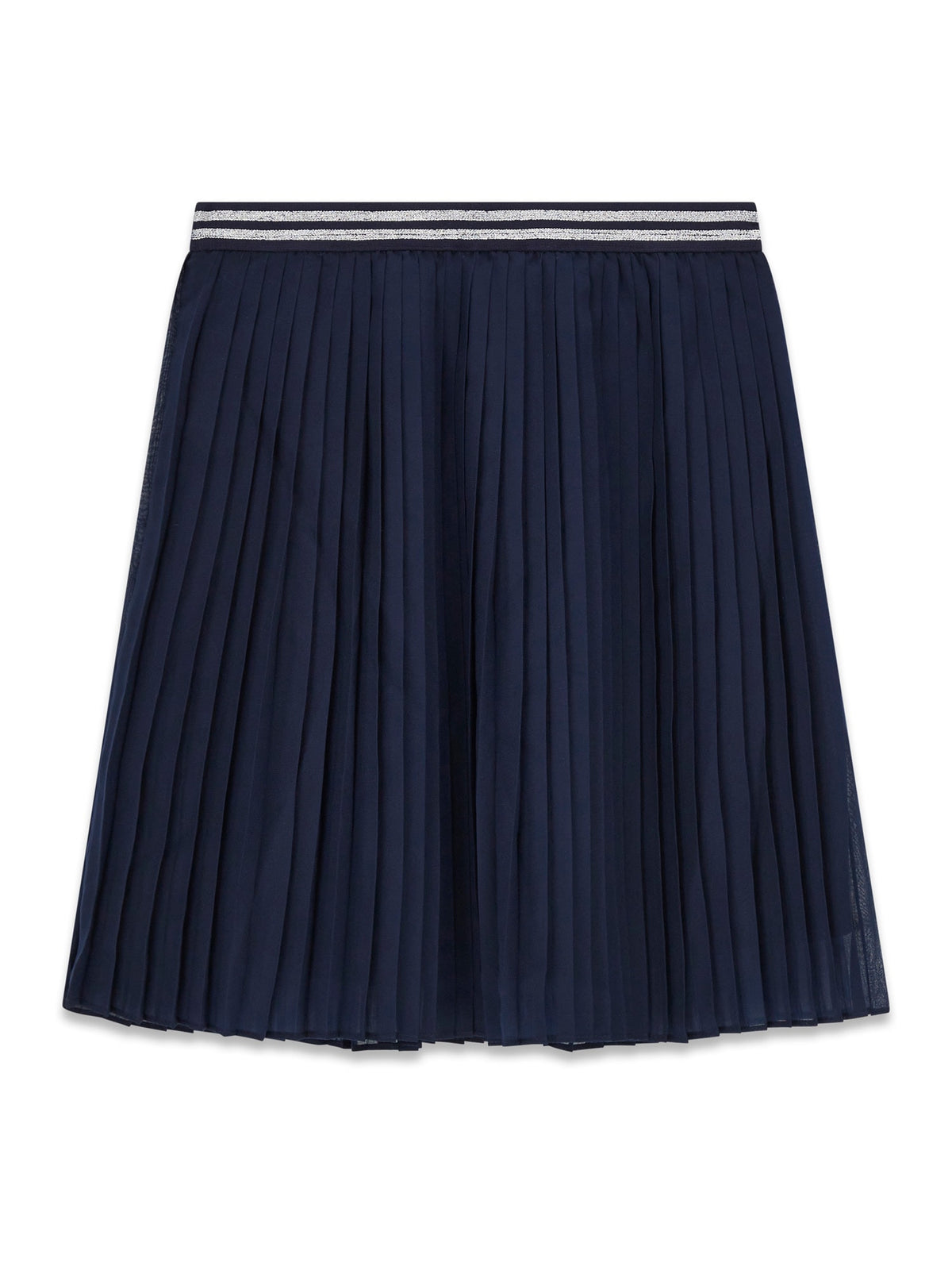 CHIFFON PLEATED SKIRT