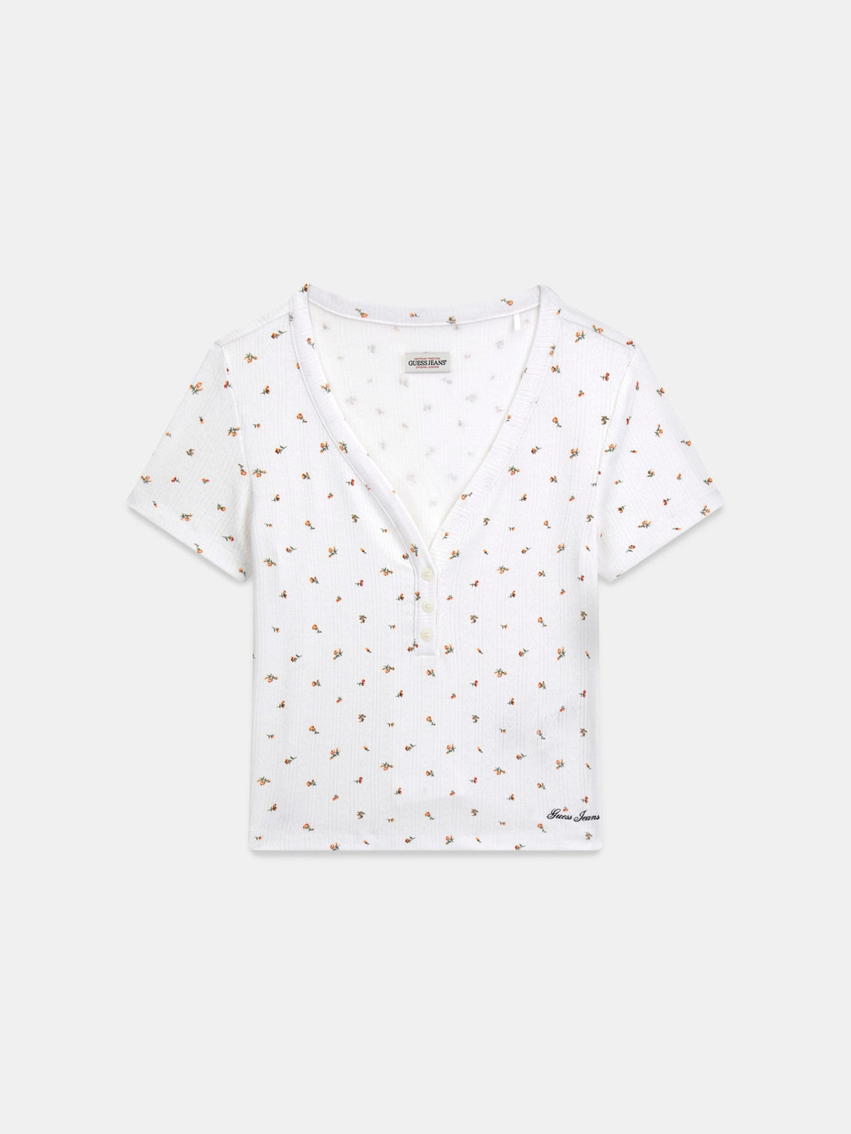 GJ POINTELLE SS HENLEY TOP