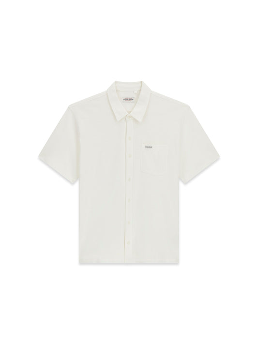 GJ REG FIT SLUB PIQUE SS SHIRT
