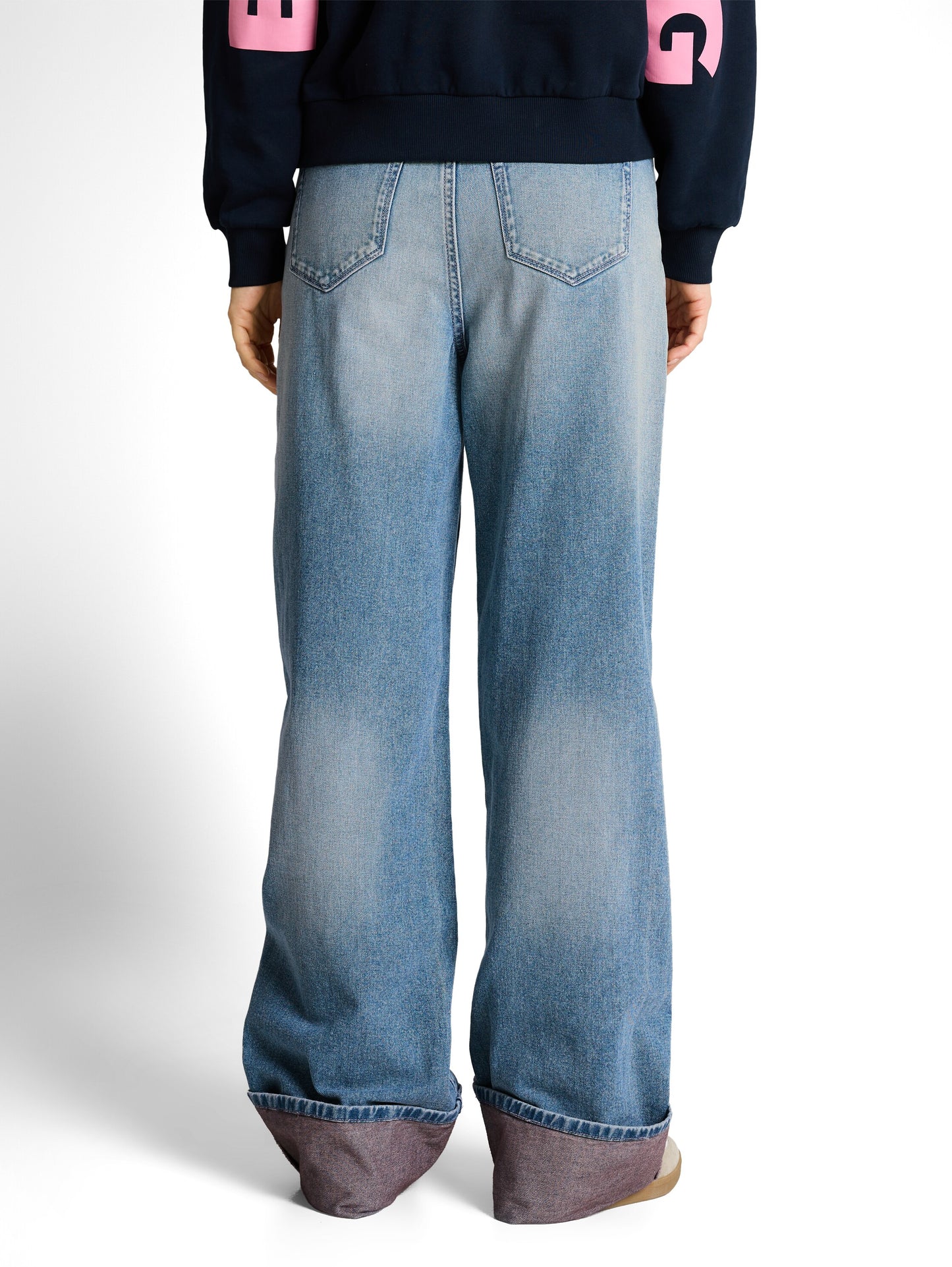 TTLINOU WIDE Jeans mit Turn-Up