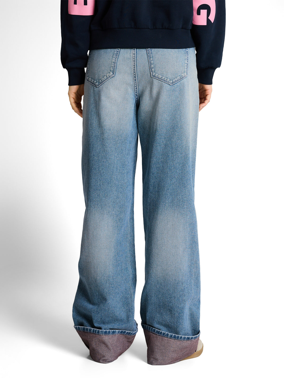 TTLINOU WIDE Jeans mit Turn-Up